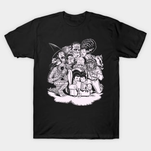 SCARY STORY! (White Ink Version) T-Shirt